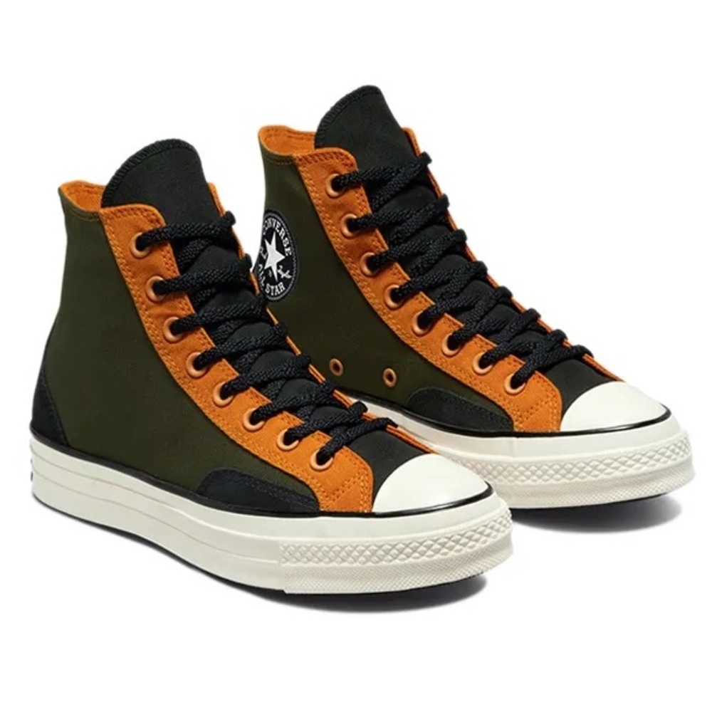 7.5 Converse Chuck Taylor Court Reimagined 70 Olive Orange